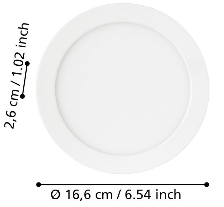 Spot încastrat pentru baie EGLO Fueva cu 5 LED-uri