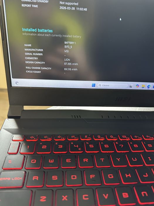 Laptop Gaming MSI Katana GF66 | RTX 3070 (8GB) | i7-11800H | 16GB RAM