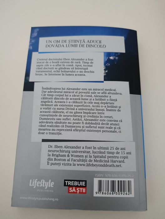 "Dovada lumii de dincolo " Dr. Eben Alexander
