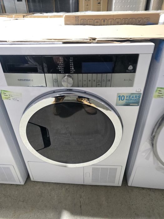 А+++ Инверторна сушилня с термопомпа Grundig 8 кг