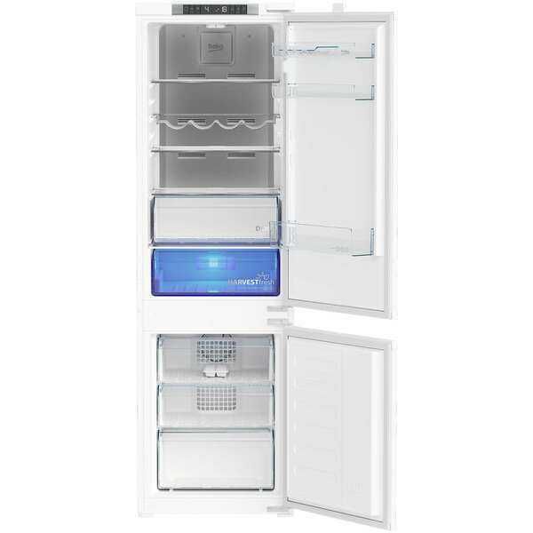 Нов хладилник с фризер за вграждане Beko BCNA275E4SN  177 см
