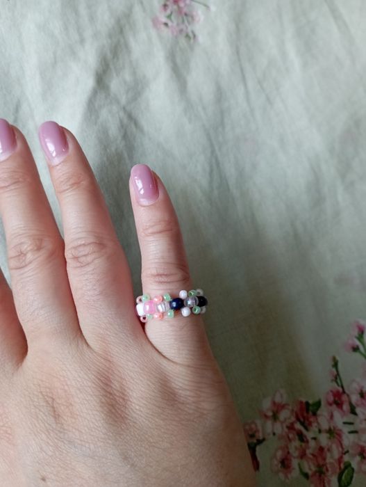 Колечки из бисера