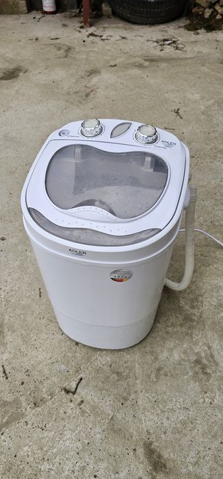 Masina de spalat rufe camping  portabila Adler AD 8055, 3kg, 400W, compacta