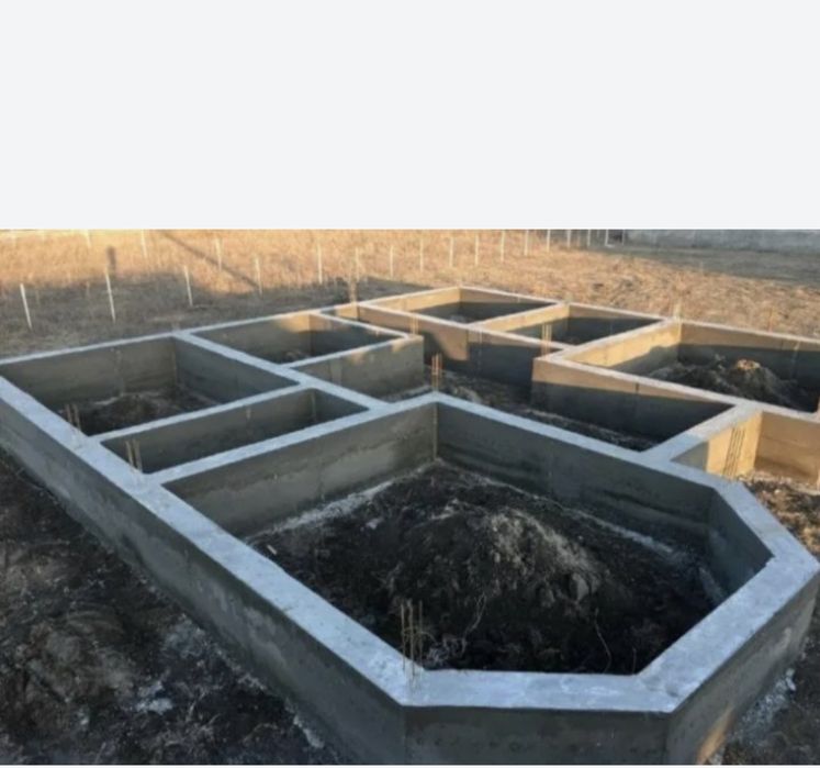 Фундамент және бетон жұмыстары! Үй, забор, бассейнге сапалы бетон құю