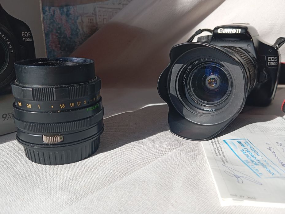 Фотоаппарат Canon eos 1100d