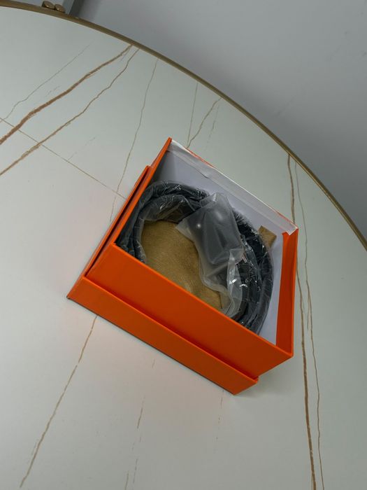Curea Hermès Paris Leather Belt – Model H Buckle, Nouă la Cutie