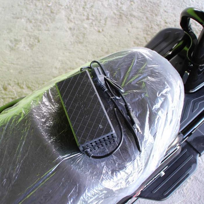 Двуместна електрическа триколка MaxMotors Pudding 1800W-48V-20Ah