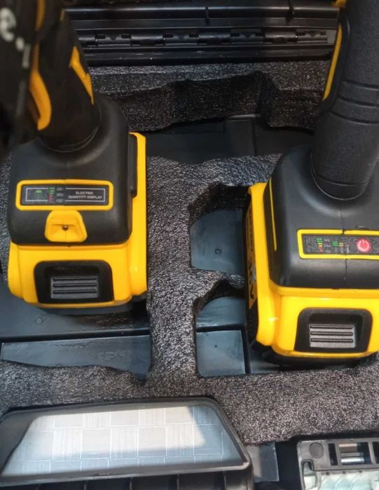 2в1 БЕЗЧЕТКОВ Акумулаторен ъглошлайф +  Винтоверт 36v 8Ah комплект