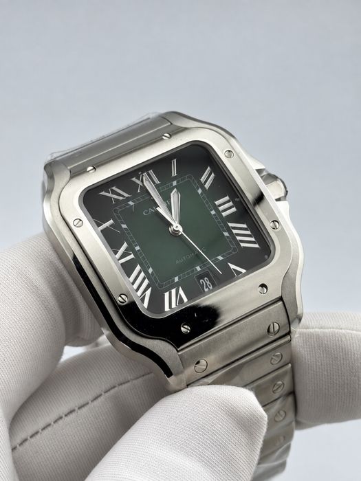 Наручные часы Cartier Santos Green