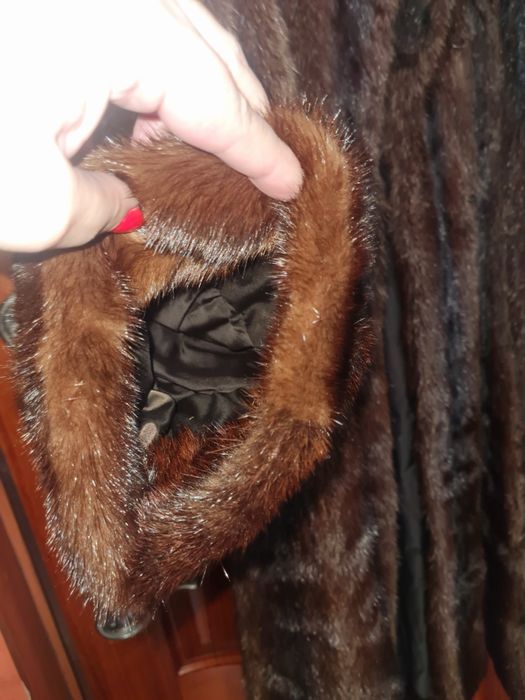 Mantou/haina blana de nurca