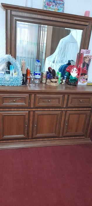 Спальный гарнитур б/у с ортопедическим матрасом