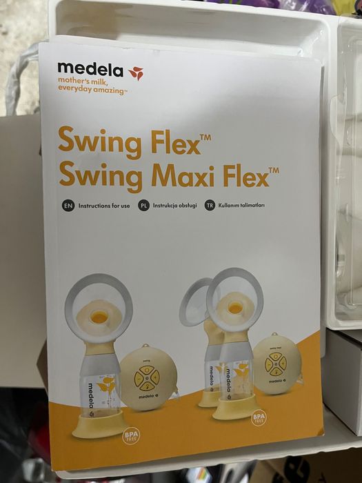 Продавам двуфазна електрическа помпа  Medela swing flex