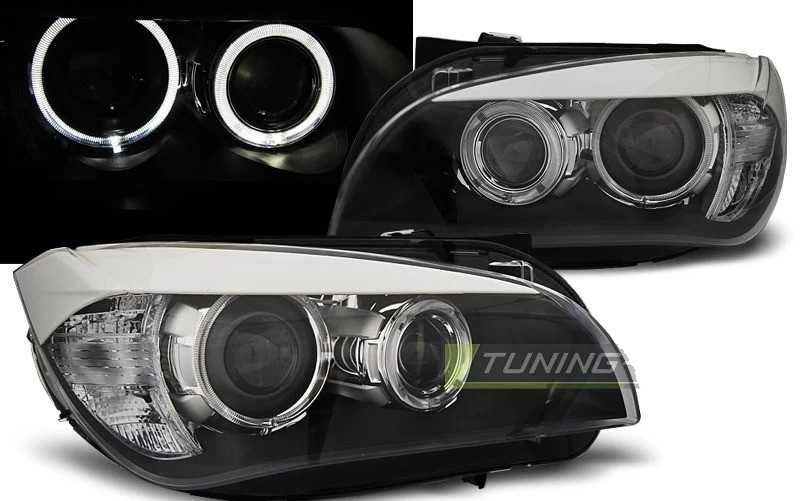Фарове БМВ Х1 Е84 Нови ЛЕД Тунинг С лупи BMW X1 E84 LED Депо