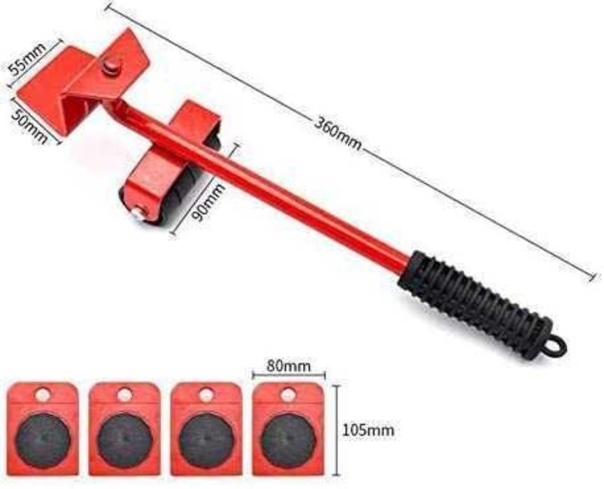 Уред за Преместване на Мебели Комплект 5 части лесно удобно и безопаст