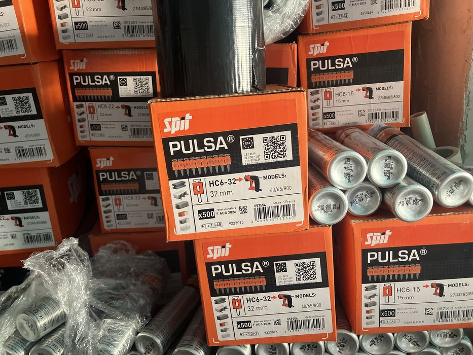 Стоманени пирони pulsa spit спит пулса