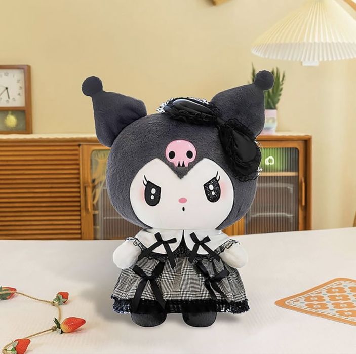 Голяма Плюшена играчка Куроми 40см, Hello Kitty Kuromi