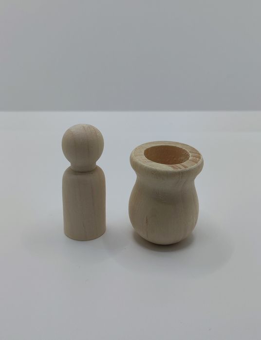 Дървени монтесори играчки, сет от 7 броя (Montessori toys) 2-12 месеца