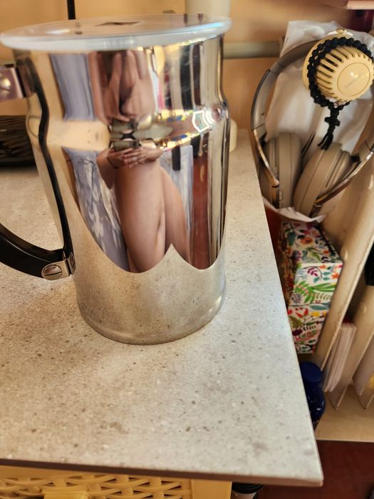 Frotter Nescafe  inox nou
