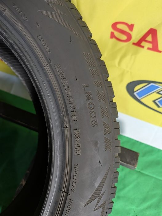 235/55R18 Bridgestone 2023-22 6-5,5mm stare foarte buna
