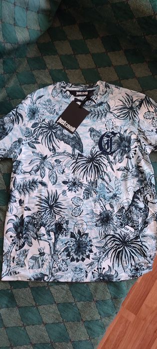 Oferta Tricou JUST CAVALLI original marimea L colectia noua eticheta