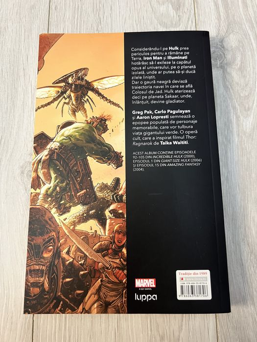 Carte Planet Hulk-