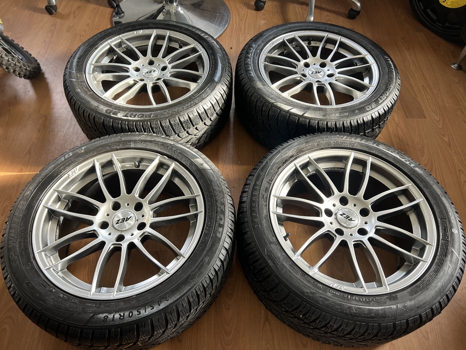 Set Jante Iarna Bmw Seria 7 F01 sau X3 F25 X4 F26 245 50 18 SENZORI