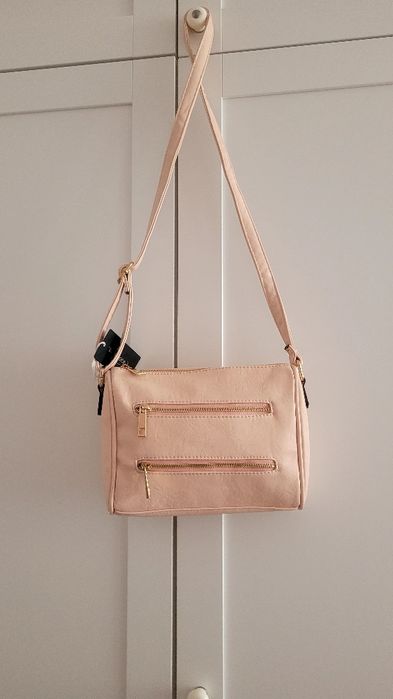 Чанта бледо розово