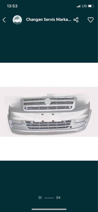 Bamper Dongfeng K01S / C31 va xitoy mashinalari uchun ehtiyot qismlari