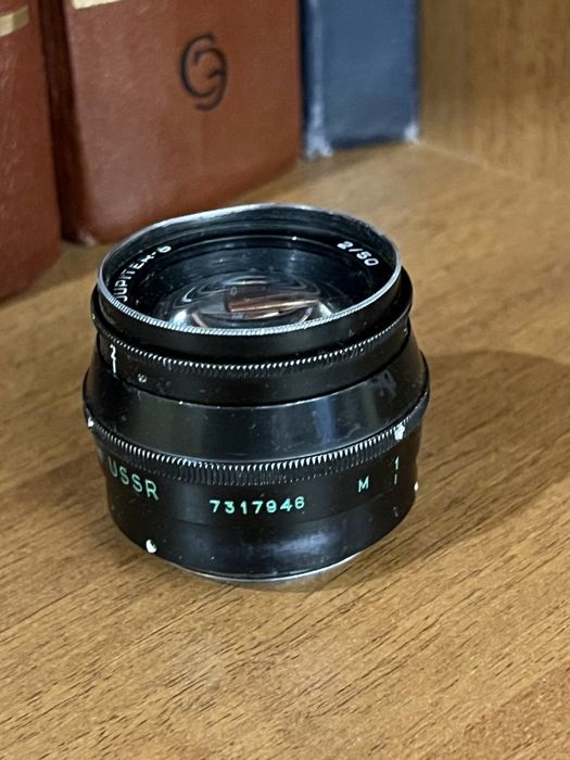 Объектив индустар-50-2 и Юпитер СССР.