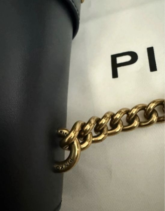 Geanta originala pinko bleumarin noua