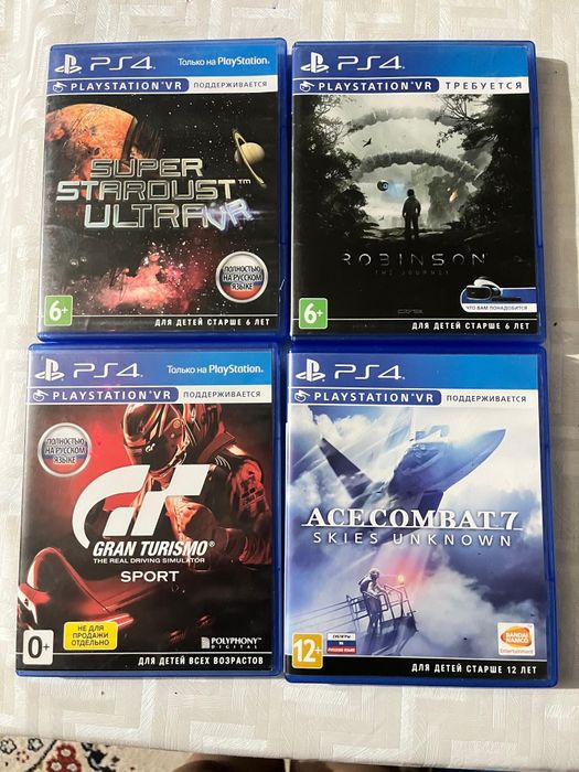 Play station 4 и VR очки