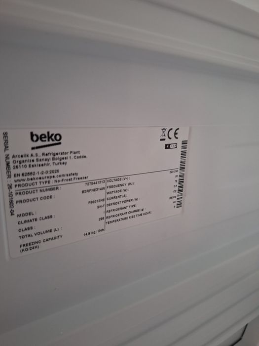 Congelator Beko nou