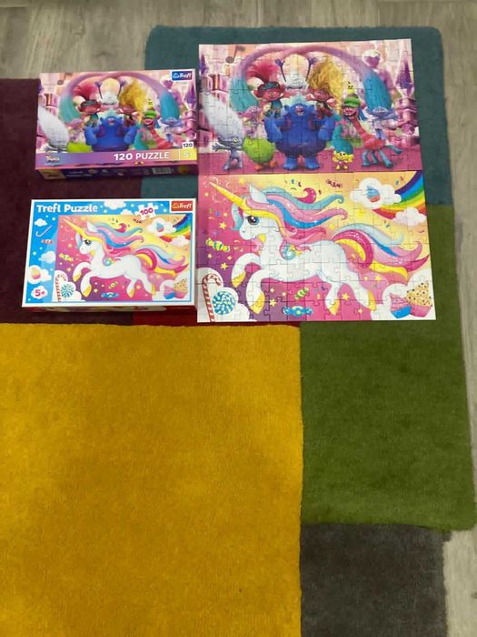 Pachet 28 buc x Puzzle diverse modele pentru 3 - 6 ani+
