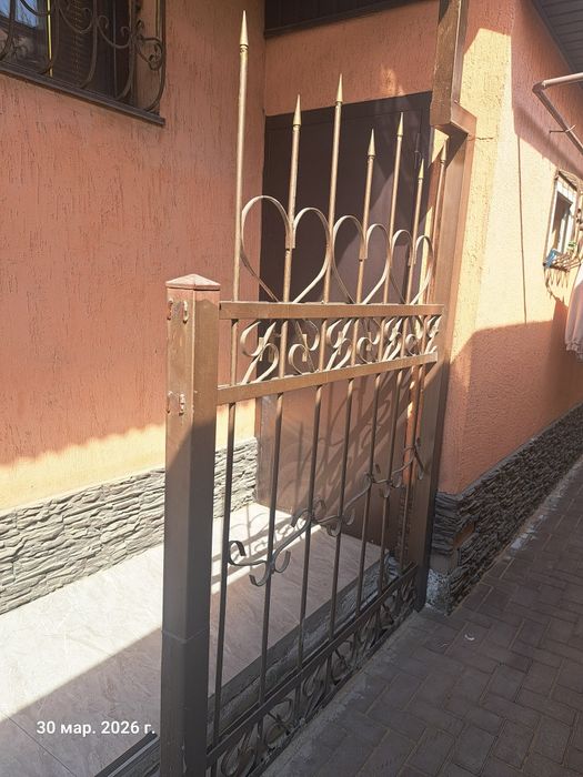 Забор кованный б/у