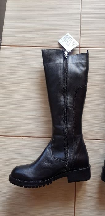 Дамски топли ботуши Visini Plovdiv от естествена кожа