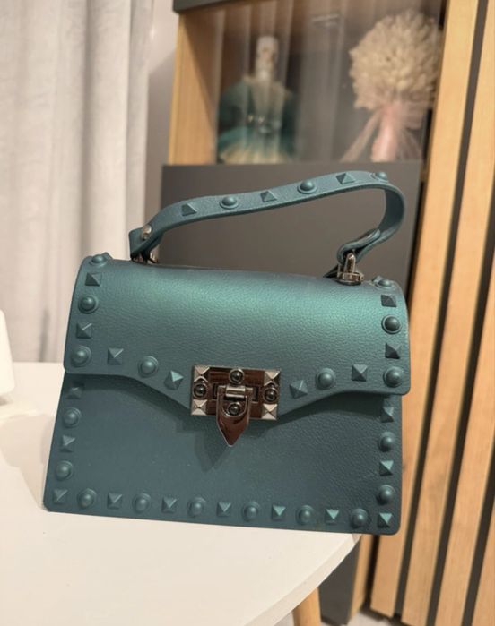 Genata verde smarald metalizat Jelly