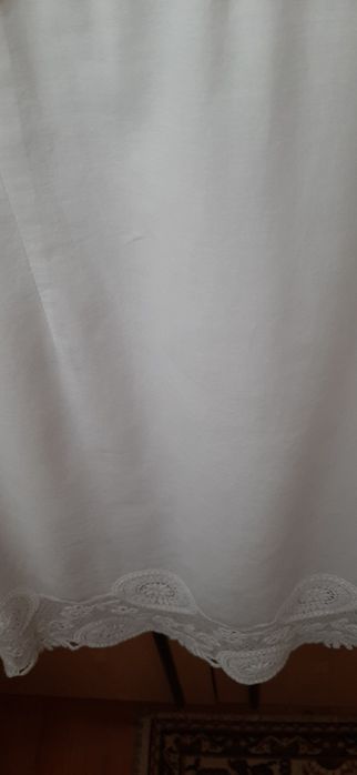 Бяла лятна рокля Rosi fashion