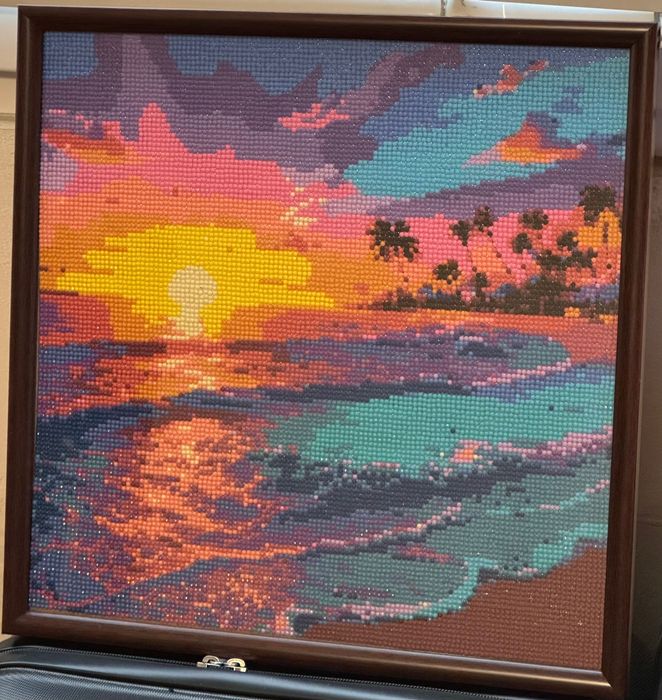 Диамантени гоблени с кръгли мъниста