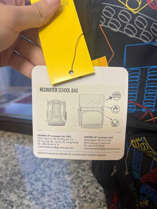 Рюкзак Lego Blocks Оригинальный