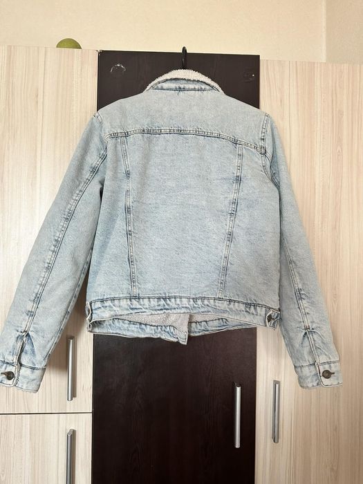 Дамско зимно дънково яке