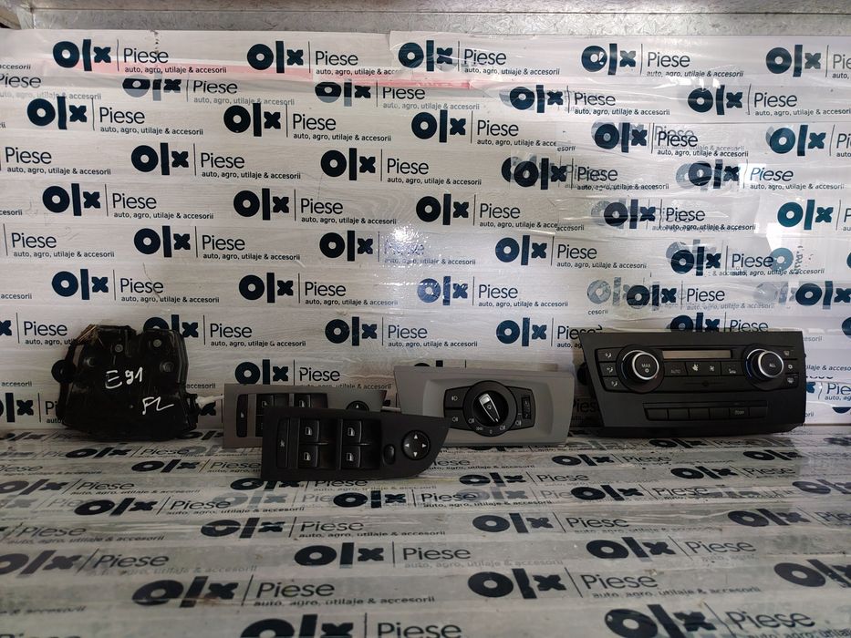 Consola butoane, climatronic, broască haion E 91,bloc lumini BMW seria 3 E90/91 facelift