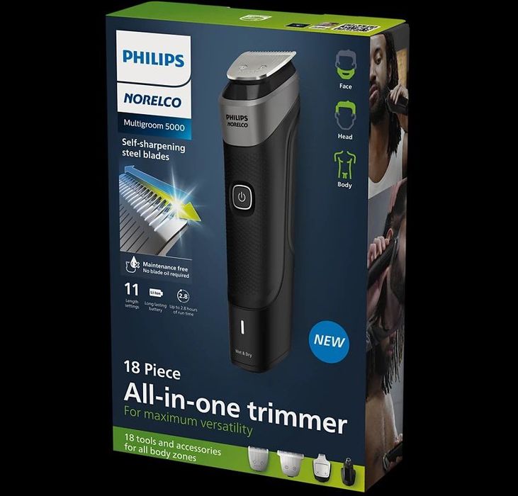 Триммер Универсальный Philips Norelco Серия 5000 MG5910/49 18 в 1
