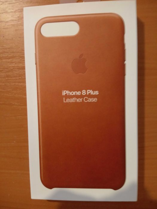 Husa piele Apple iPhone 7 plus/8 plus originala sigilata