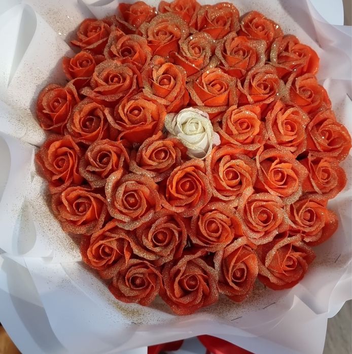 Buchete trandafiri sapun