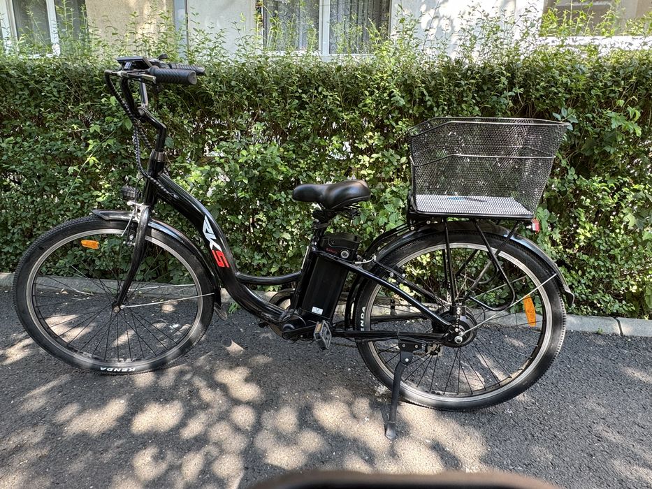 Bicicleta  Electrica RKS M6 6 Black