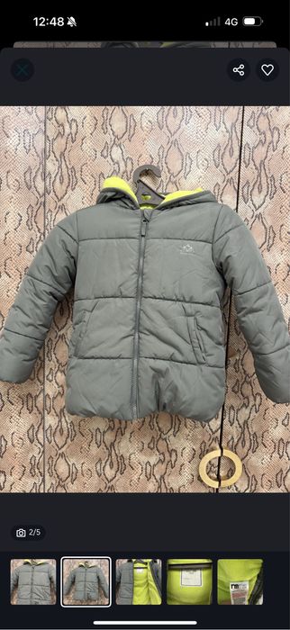 Куртка теплая в хорошем состояний