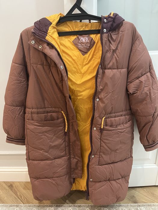 Куртка Zara с капюшоном