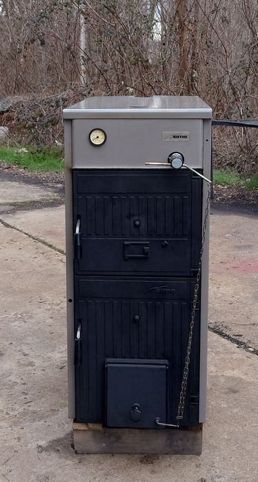 Чугунен котел на твърдо гориво Симе/ Sime Solida 8 40 kW