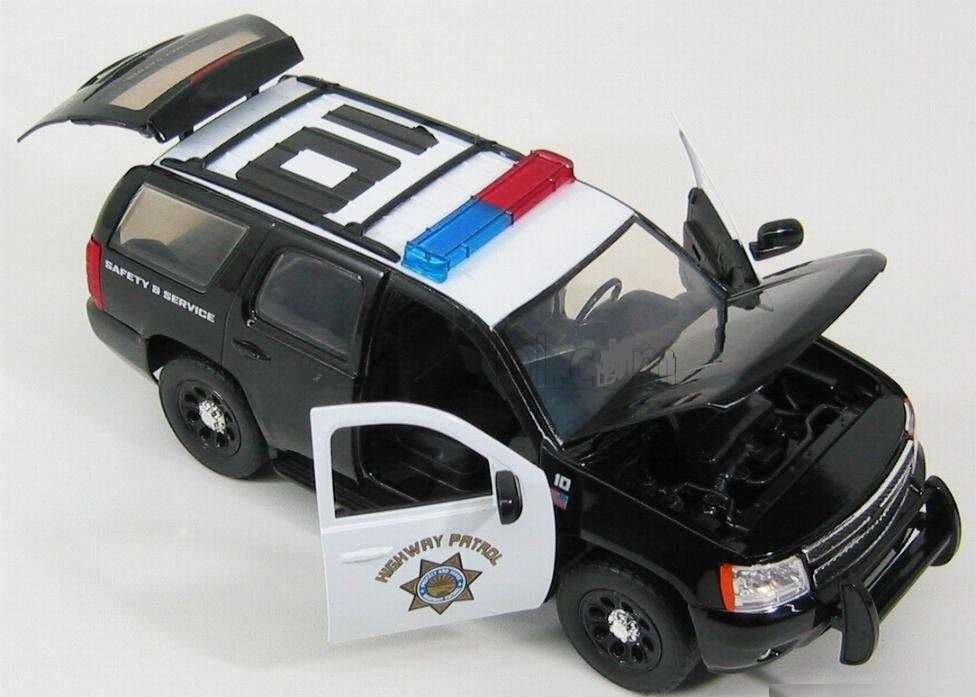Macheta metalica Chevrolet Tahoe (Police)- Highway Patrol - 1:24 Jada