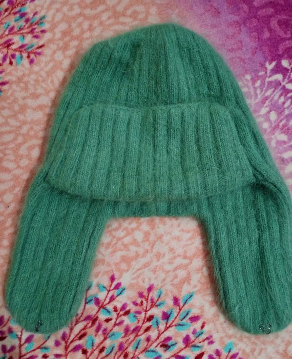 шапка ангорка 60%